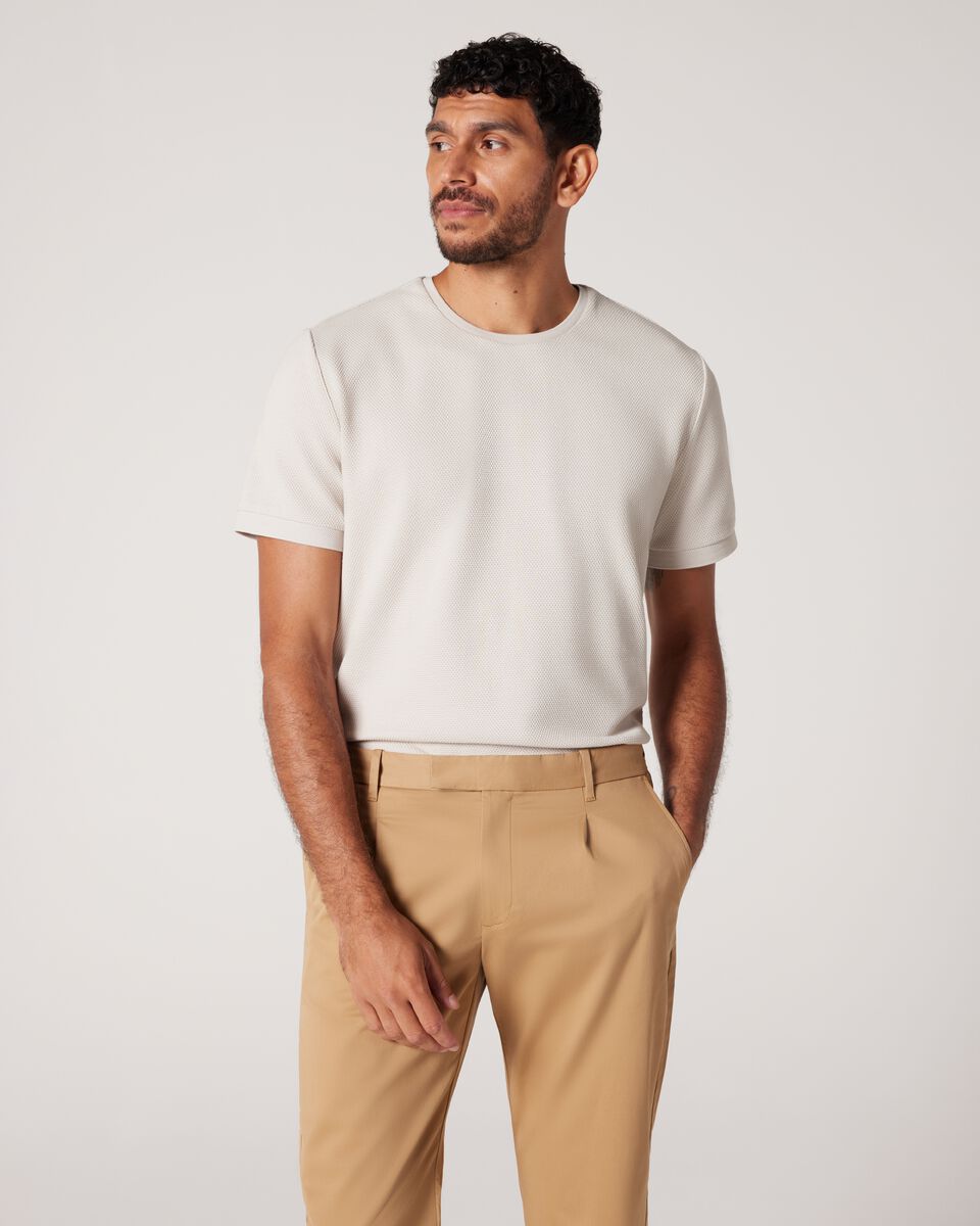 Jacquard Texture Polo